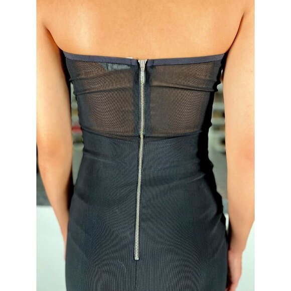 Bec & Bridge Black Strapless Bodycon Midi Dress $260 - Picture 7 of 9